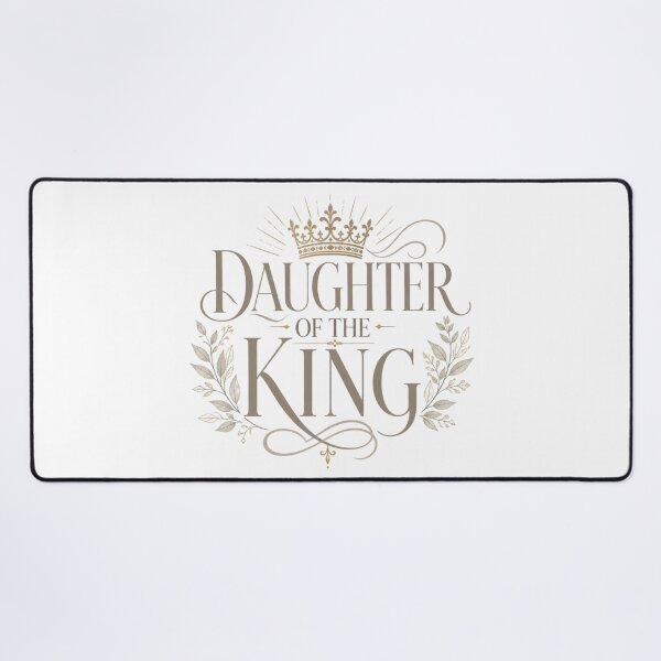 Item preview, Daughter of the King Feminine Christian Faith designed and sold by Illustrated Faith.