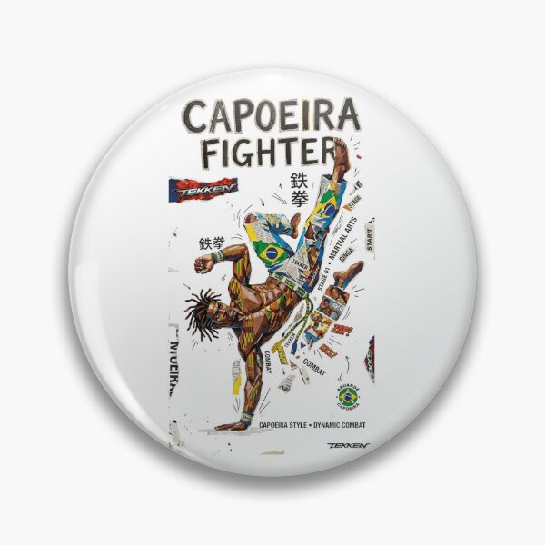 Item preview, Tekken Eddy Gordo Capoeira Fighter Collage Art designed and sold by annaarthk.