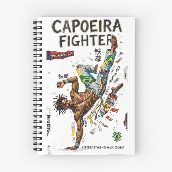 Item preview, Tekken Eddy Gordo Capoeira Fighter Collage Art designed and sold by annaarthk.