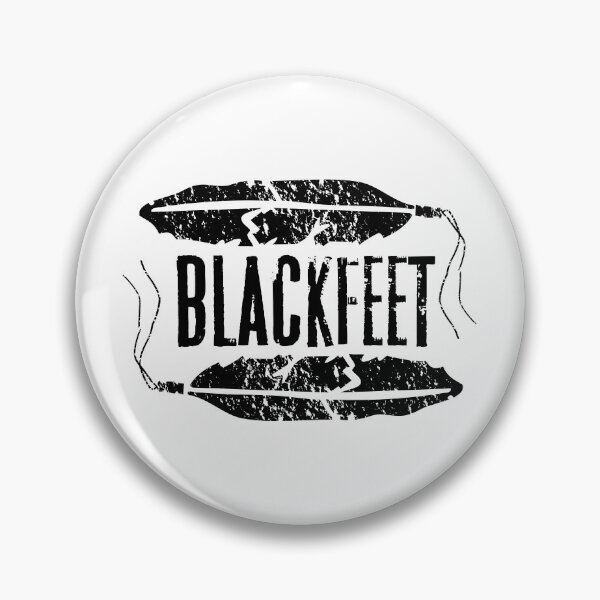 Item preview, Blackfeet Black Vintage Feathers Tribes designed and sold by helenacooper.