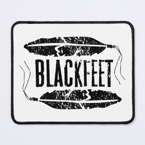 Item preview, Blackfeet Black Vintage Feathers Tribes designed and sold by helenacooper.