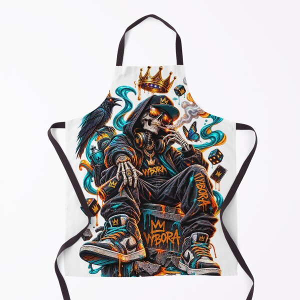Item preview, Skull Street King designed and sold by VYBORA Studio.