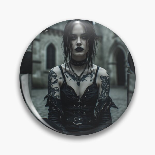Item preview, Dark Goth Vampire Girl designed and sold by TheDarkWardrobe.