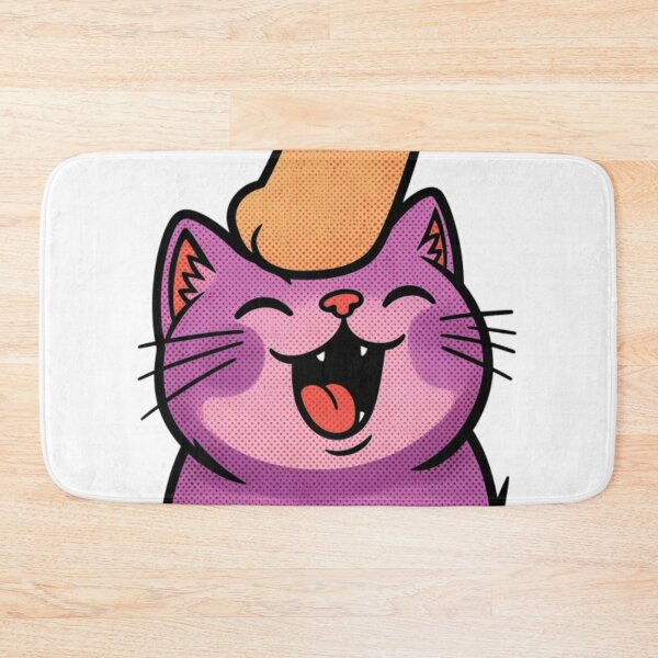 Item preview, Pet Me, Purrfectly Happy! Twitch Emote designed and sold by Feliciano3.