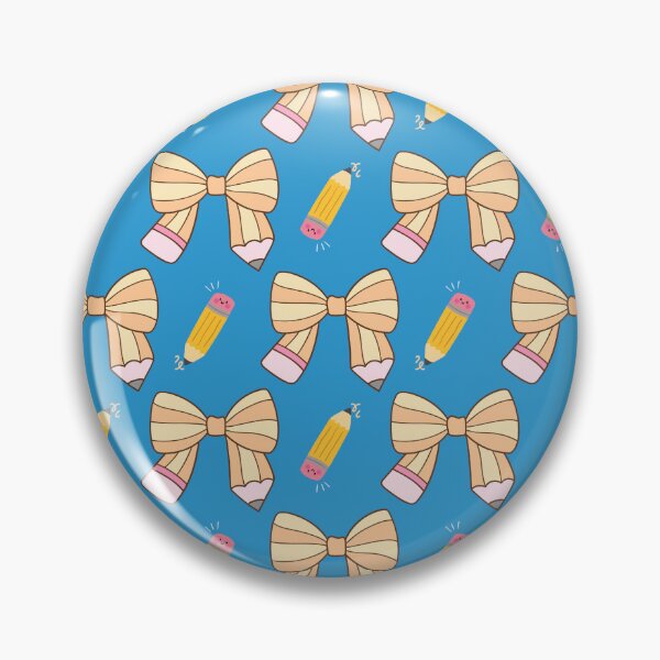 Item preview,   Cute Back to School Pencil Apple Seamless Pattern – Kawaii School Supplies Design designed and sold by BigDigital.