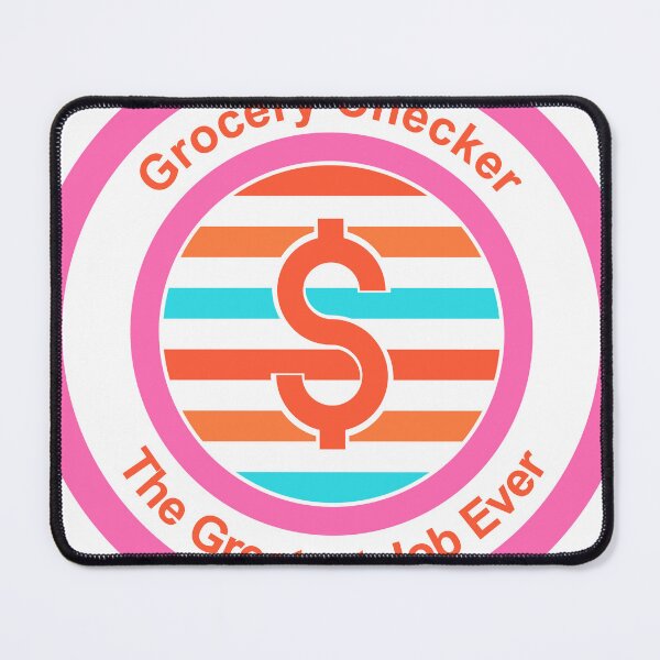 Item preview, Grocery Checker The Greatest Job Ever designed and sold by TheIconSmith.