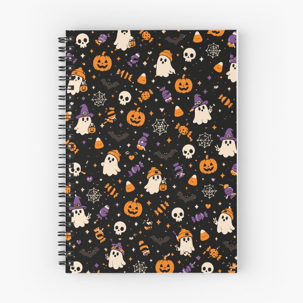 Item preview, Halloween Pattern Ghosts Pumpkins Bats and Candy designed and sold by Sunday.Supply.
