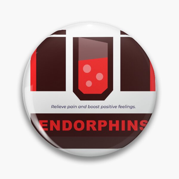 Item preview, Endorphins Hormone Beaker - The Chemistry of Positivity & Pain Relief designed and sold by The Nomadic Designs.