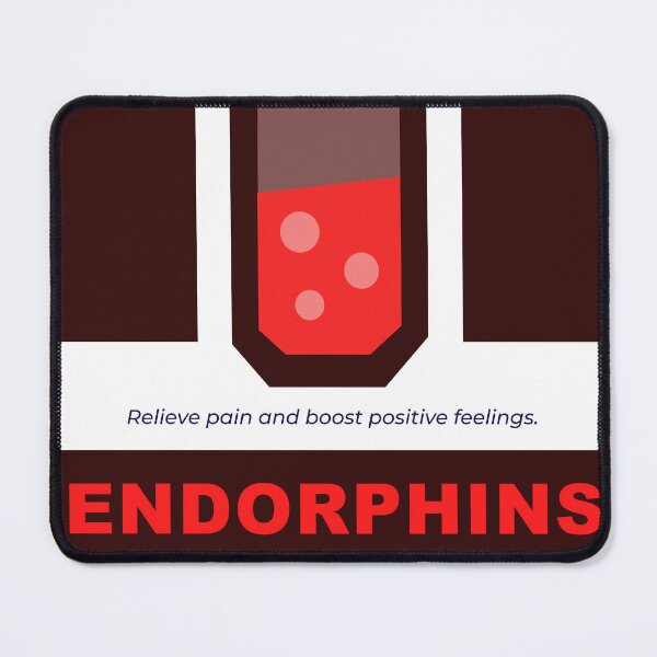 Item preview, Endorphins Hormone Beaker - The Chemistry of Positivity & Pain Relief designed and sold by The Nomadic Designs.