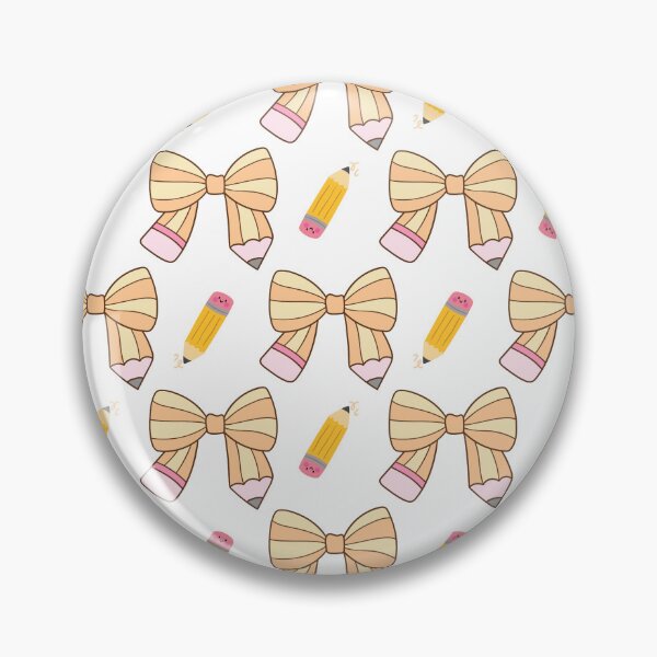 Item preview,   Cute Back to School Pencil Apple Seamless Pattern – Kawaii School Supplies Design designed and sold by BigDigital.