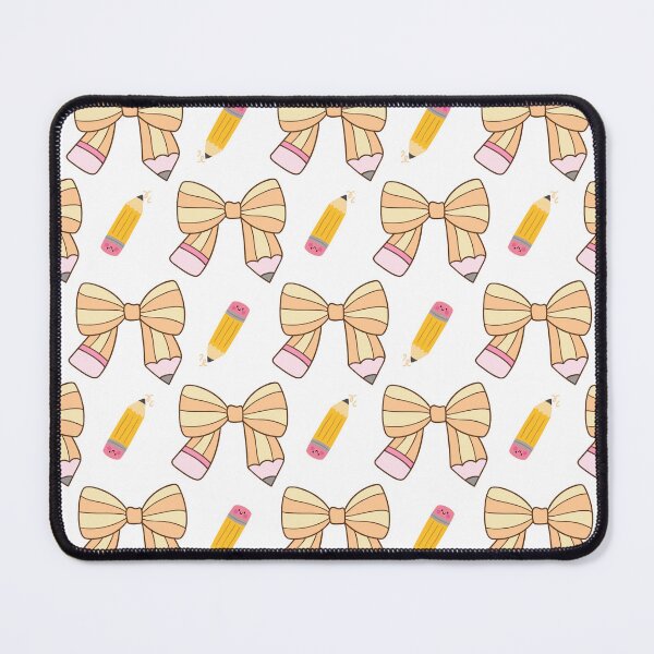 Item preview,   Cute Back to School Pencil Apple Seamless Pattern – Kawaii School Supplies Design designed and sold by BigDigital.