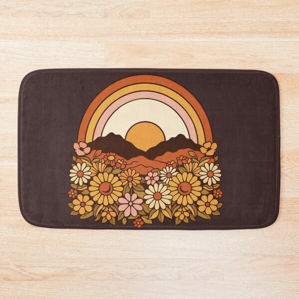Item preview, Retro Rainbow Mountain Landscape designed and sold by MOCH- ART.