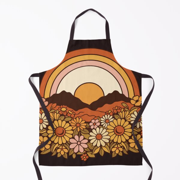Item preview, Retro Rainbow Mountain Landscape designed and sold by MOCH- ART.