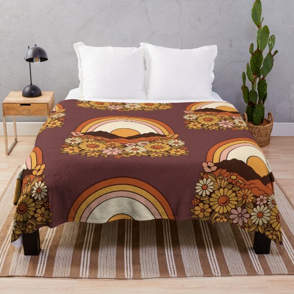 Item preview, Retro Rainbow Mountain Landscape designed and sold by MOCH- ART.