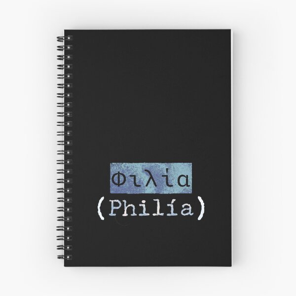 Item preview, ΦΙΛΙΑ (Philía) – The Greek Word for Friendship designed and sold by silviaxe.