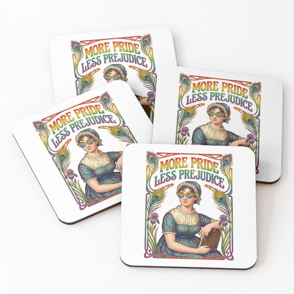 Item preview, More Pride Less Prejudice Jane Austen designed and sold by TeeARTHY.
