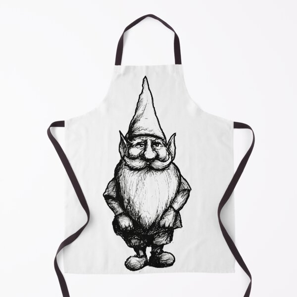 Item preview, Garden Gnome Sketch designed and sold by ViaARTfactory.