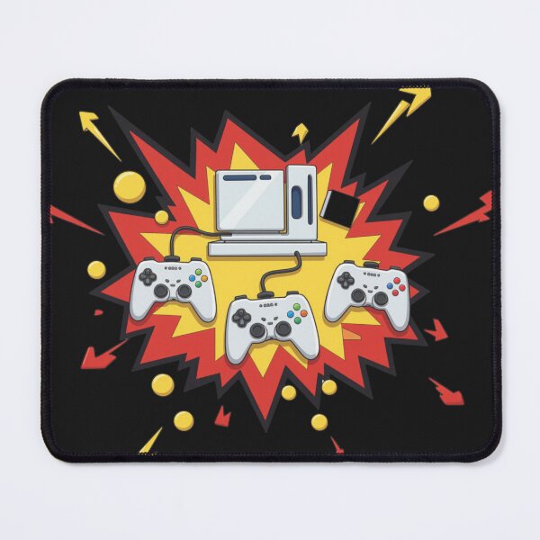 Item preview, Retro Gaming Explosion – Gamer Controllers designed and sold by Revyra Design .