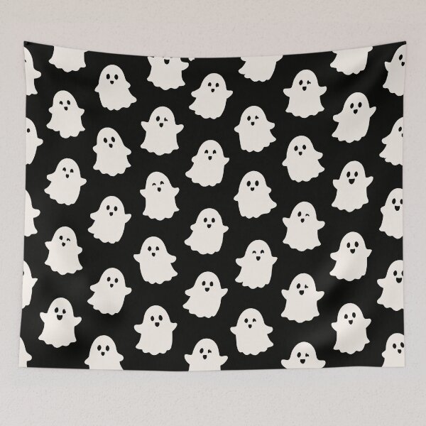 Item preview, Cute Ghost Pattern Minimalist Halloween designed and sold by Sunday.Supply.