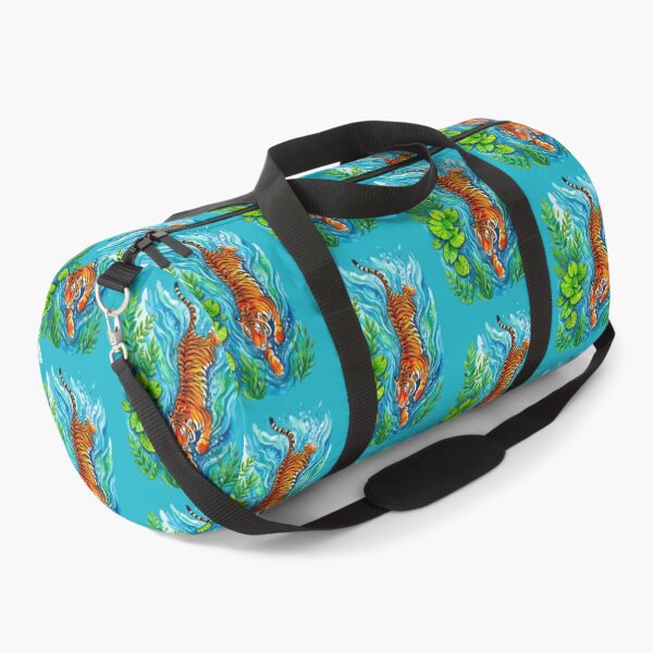 Item preview, Swimming Tiger Watercolor Art designed and sold by TeeARTHY.