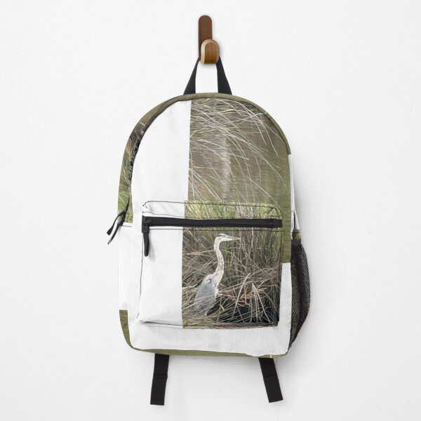 Item preview, Blue Heron and Great Egret in Their Natural Habitat. designed and sold by Pearls1.