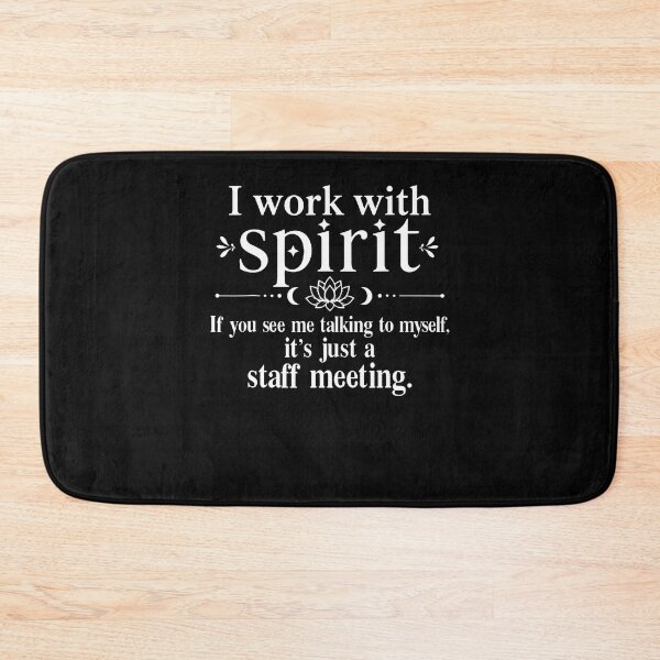 Item preview, I Work With Spirit If You See Me Talking To Myself Humor Mom designed and sold by ripgoatclothing.