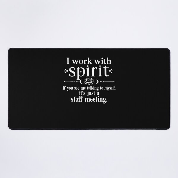Item preview, I Work With Spirit If You See Me Talking To Myself Humor Mom designed and sold by ripgoatclothing.
