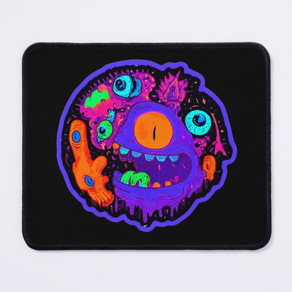 Item preview, Neon Funny Monster designed and sold by DRABaBdesign.
