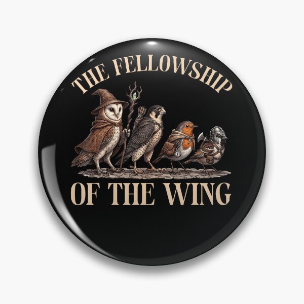 Item preview, The Fellowship Of The Wing Fantasy Birds Cute Bird Watching designed and sold by ripgoatclothing.