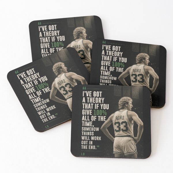 Item preview, “I’ve got a theory that if you give 100% all of the time, somehow things will work out in the end.” LB designed and sold by BallerQuotes.