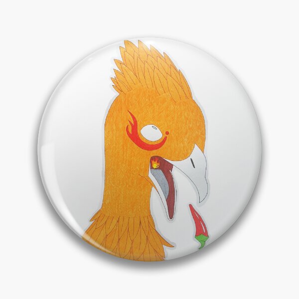 Artikelvorschau, Phoenix isst eine Chilischote entworfen und verkauft von Bountiful Creatures.