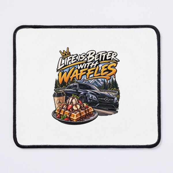 Item preview, life is better with waffles designed and sold by gofer08.