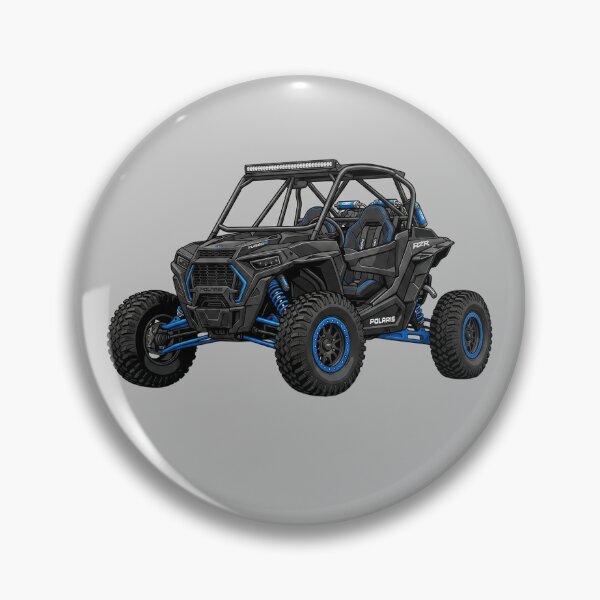 Item preview, Polaris RZR XP Turbo S Black and Blue Offroad UTV Graphic designed and sold by Motorline44.