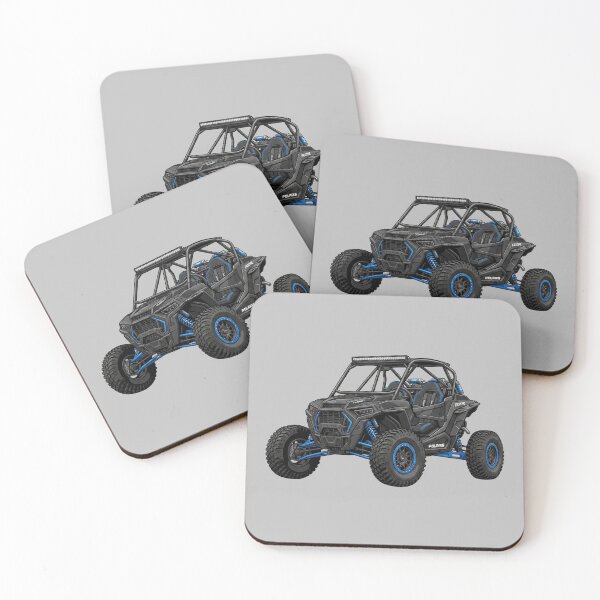 Item preview, Polaris RZR XP Turbo S Black and Blue Offroad UTV Graphic designed and sold by Motorline44.