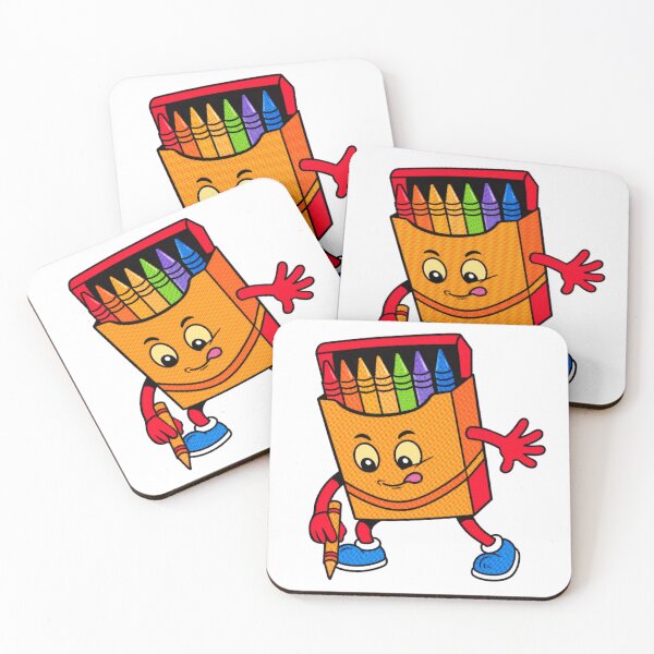 Item preview, Creative Crayon Box School Character designed and sold by ben.comictell.