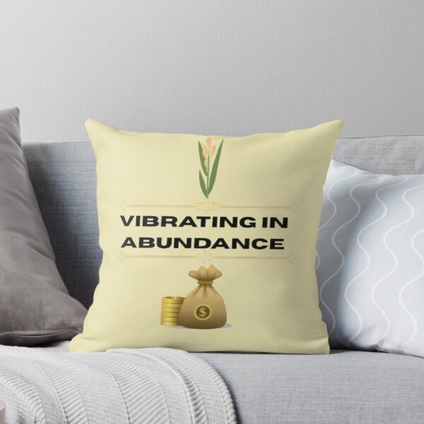 Item preview, Vibrating in Abundance - Minimalist Wealth Affirmation Design designed and sold by WealthVector.