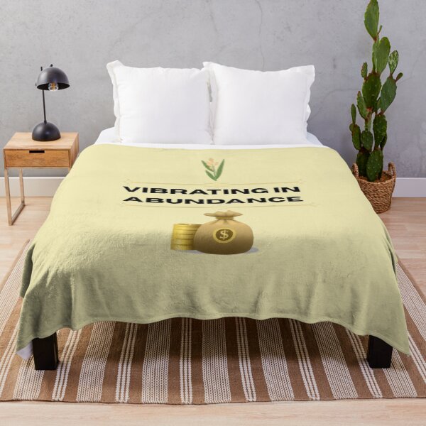 Item preview, Vibrating in Abundance - Minimalist Wealth Affirmation Design designed and sold by WealthVector.