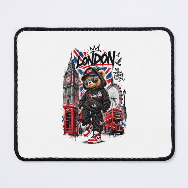 Item preview, London Streetwear Teddy Bear – UK Urban Graffiti designed and sold by Astravox.