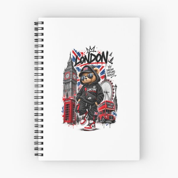 Item preview, London Streetwear Teddy Bear – UK Urban Graffiti designed and sold by Astravox.