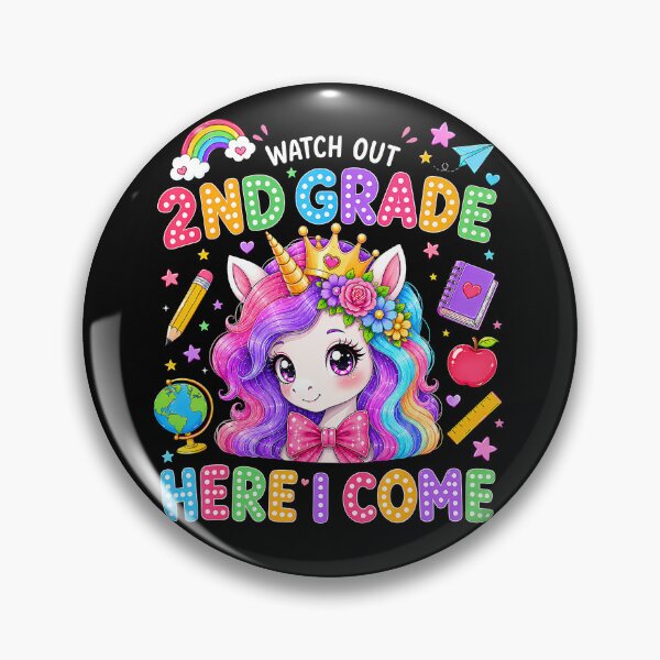 Item preview, Watch Out 2Nd Grade Here I Come Unicorn First Day Of School designed and sold by ripgoatclothing.