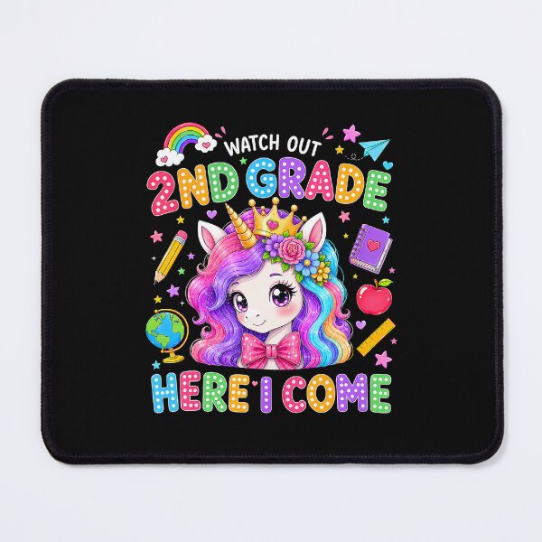Item preview, Watch Out 2Nd Grade Here I Come Unicorn First Day Of School designed and sold by ripgoatclothing.