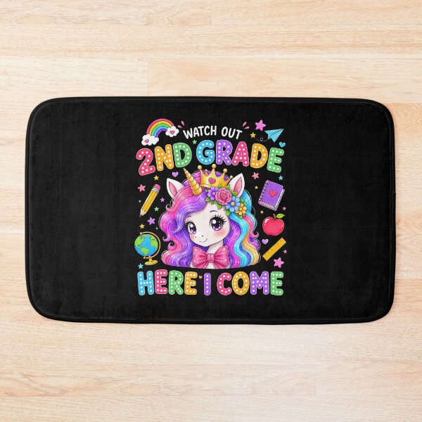 Item preview, Watch Out 2Nd Grade Here I Come Unicorn First Day Of School designed and sold by ripgoatclothing.