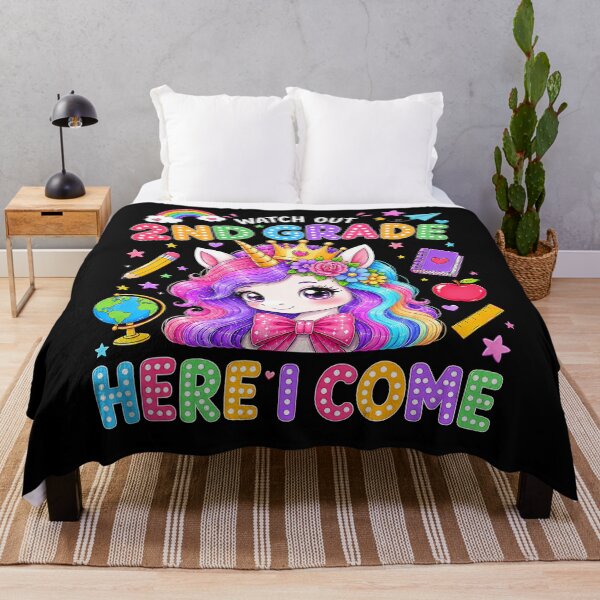 Item preview, Watch Out 2Nd Grade Here I Come Unicorn First Day Of School designed and sold by ripgoatclothing.