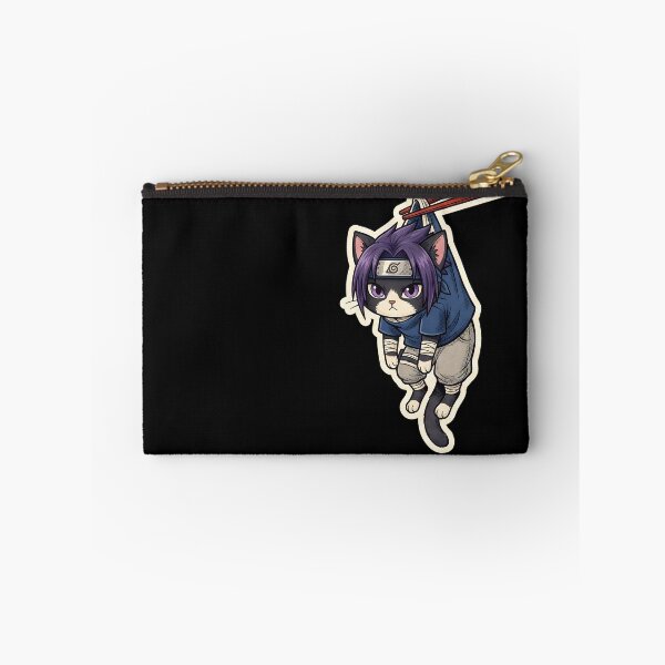 Item preview, Ninja Cat Chopsticks: Funny Anime Ninja Kitten - Kuro Neko designed and sold by CuteKats.