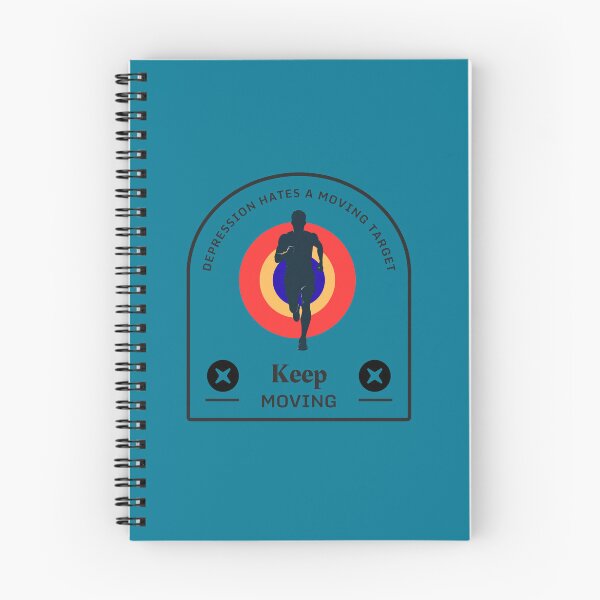 Item preview, Depression Hates a Moving Target  designed and sold by Captain_Jacks_Cabana .