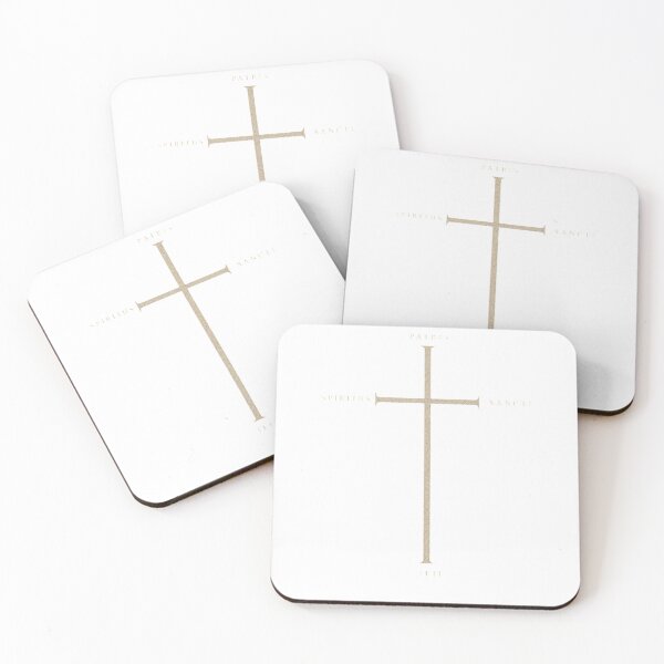 Item preview, In Nomine Patris Cross Latin Prayer Gold designed and sold by BoosterShop.