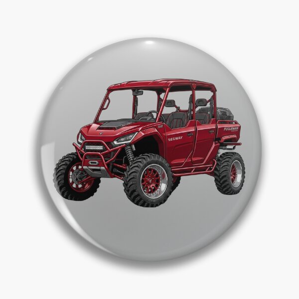 Item preview, Segway Fugleman UT10 Crew Red 6 Seater Utility UTV Graphic designed and sold by Motorline44.
