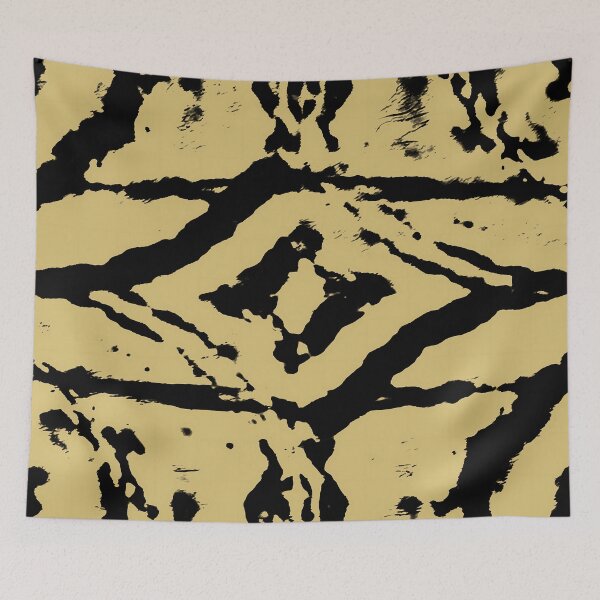 Item preview, Yellow Black Abstract designed and sold by Vita-Kvitash.