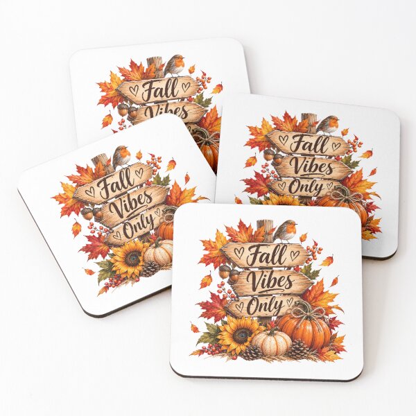 Item preview, Fall Vibes Only Autumn Pumpkin Design designed and sold by Wild Ink Studio by Barbara.