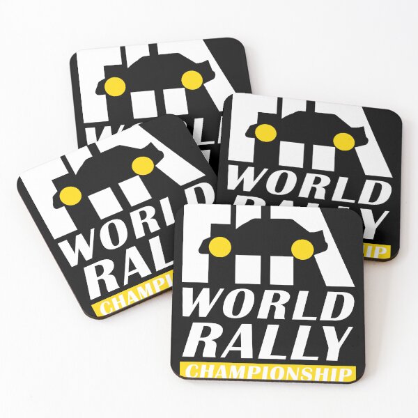 Item preview, Vintage Word Rally Championship Logo 1987–2000 Retro Racing WRC designed and sold by collectees1.